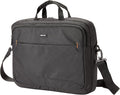 Amazon Basics Laptop Shoulder Bag with Compartments, 17.3-inch, Black, Large Capacity, Fits Dell, HP, ASUS, Lenovo, MacBook Pro and more